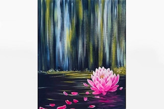 Paint Nite: Lotus Waterfall